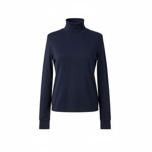 McGregor Classic Long Sleeve Navy Blue Turtleneck Women’s Medium Made in Canada